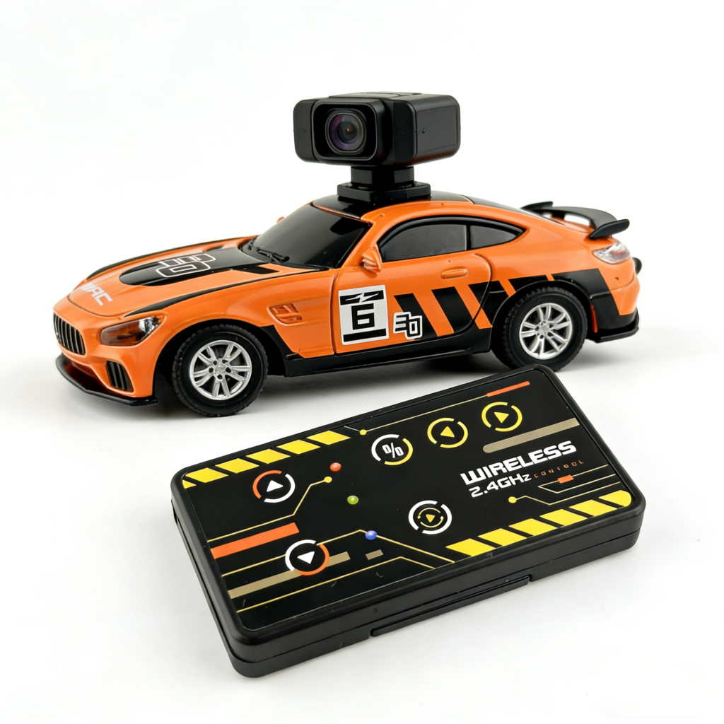 rear wheel drive RC car with camera toy